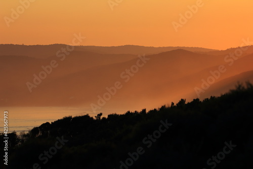 Eagle Rock Lookout sunset colors