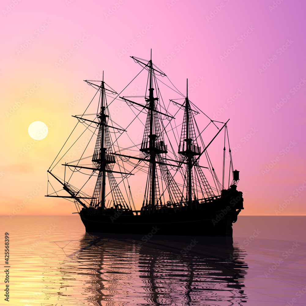 antica nave pirati	