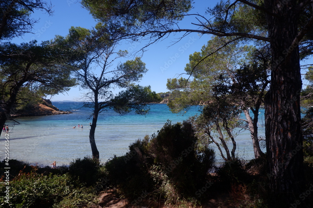 Obraz premium Hyeres Bucht