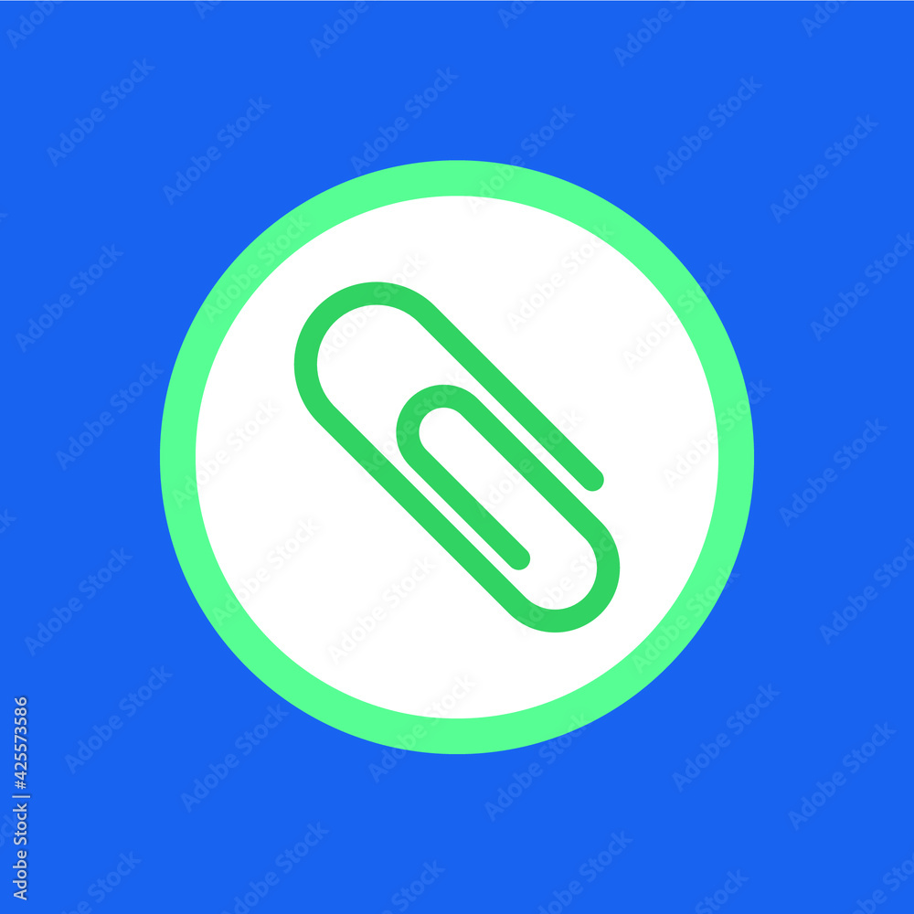 paper clip, email attachment, attached file. paper clip attachment icon. vector illustration paper clip, email attachment, attached file. paper clip attachment icon. vector illustration