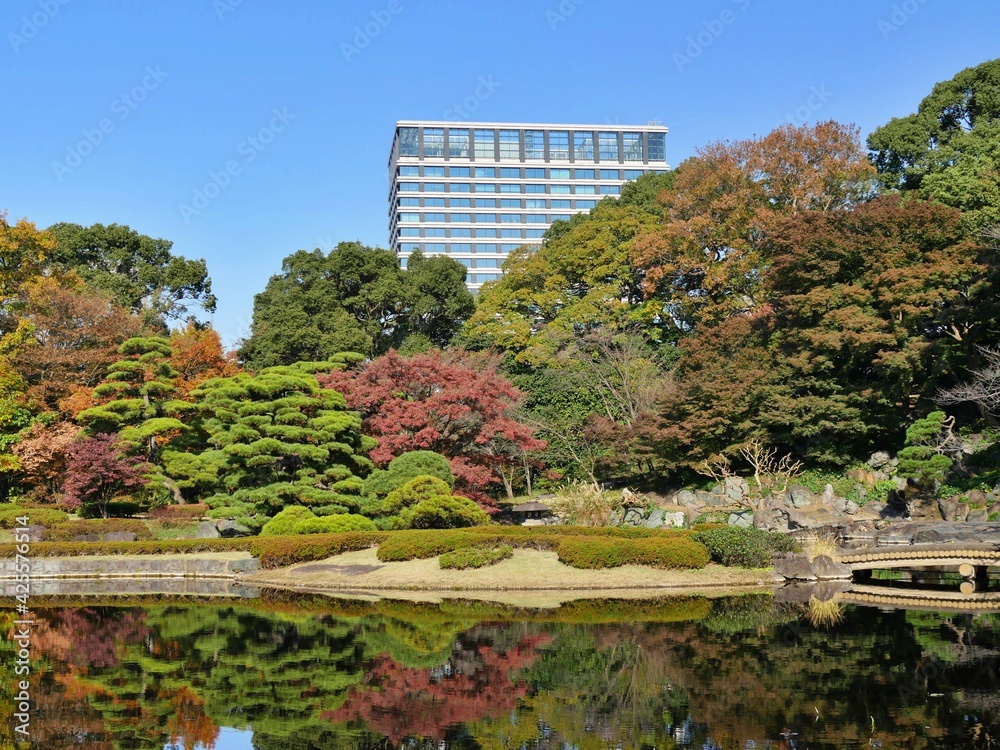 Obraz premium 江戸城1 日本庭園