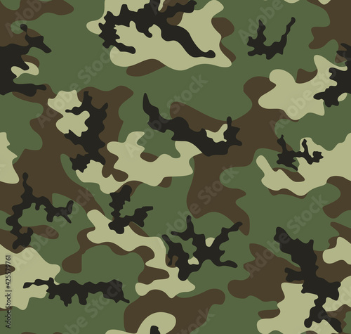 
Camouflage vector background, classic texture for printing. Ornament