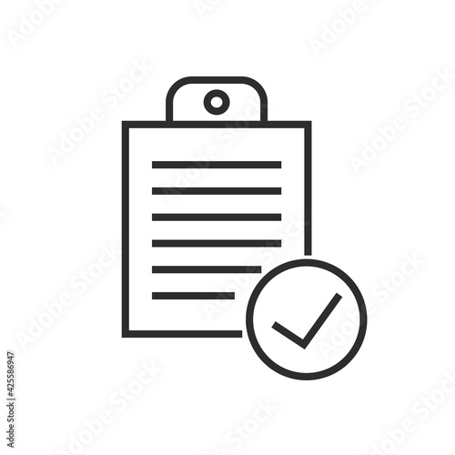 Document Icon. Vector illustration