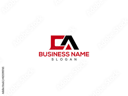 CA Logo Image, CA C A Letter Logo Design