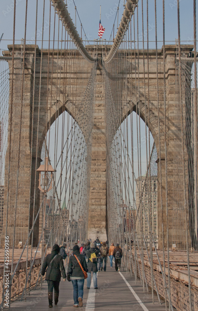 Fototapeta premium Brooklyn bridge in New York
