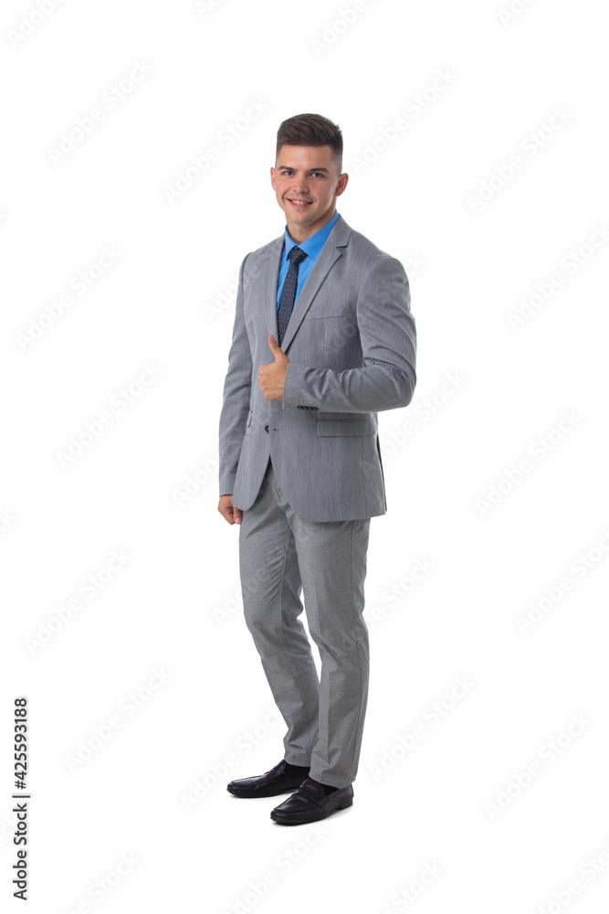 Portrait of business man in suit Portrait of business man in suit
