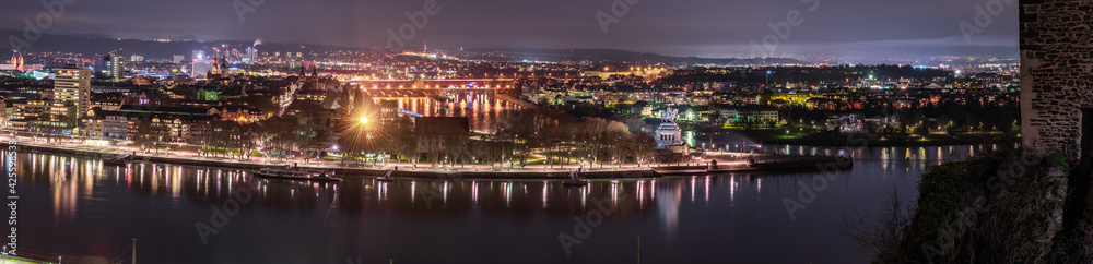 Koblenz Stadtpanorama