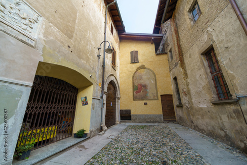 Fototapeta Naklejka Na Ścianę i Meble -  Castiglione Olona, historic town in Varese province