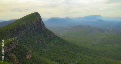view from the top of the mountain Grampians