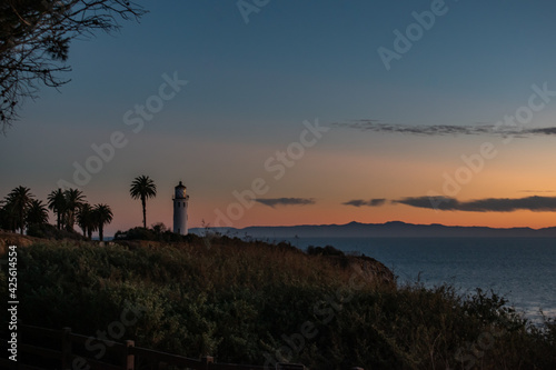 Wallpaper Mural Sunset over Pacific Ocean in Rancho Palos Verdes Torontodigital.ca