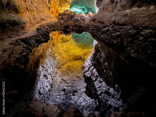 Cueva de los Verdes Lanzarote Canaries Espagne