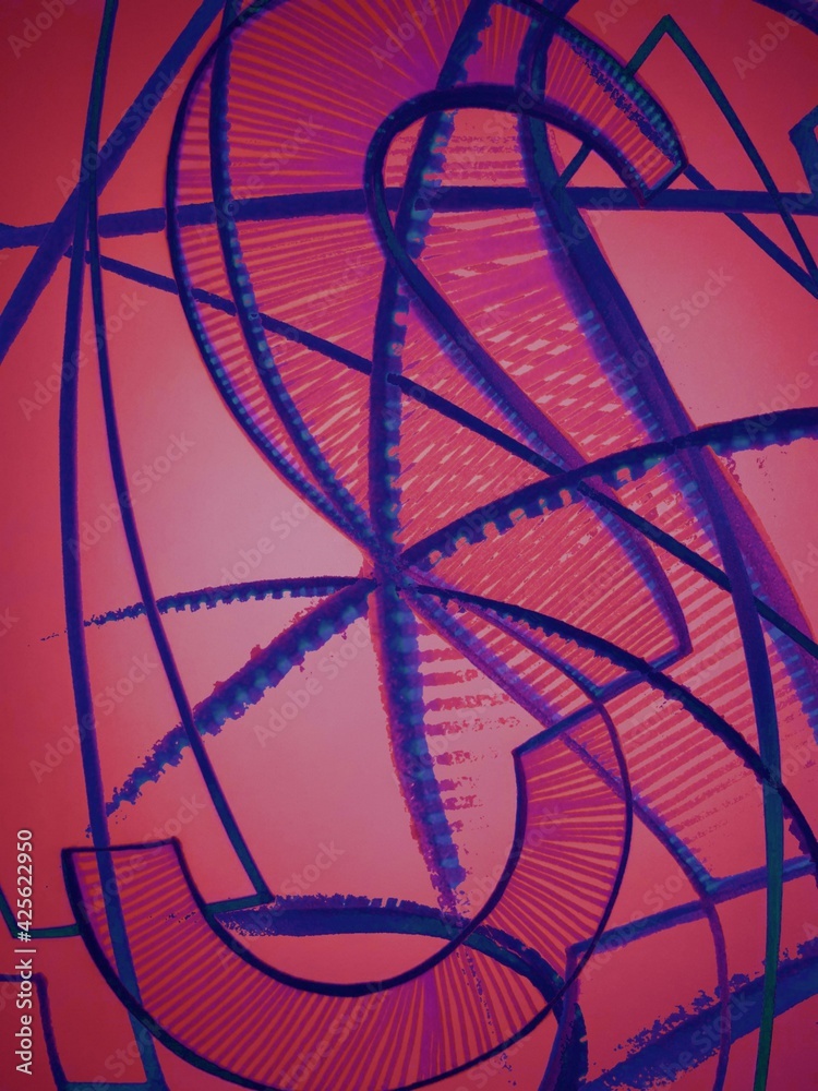 abstract 3d rendered illustration