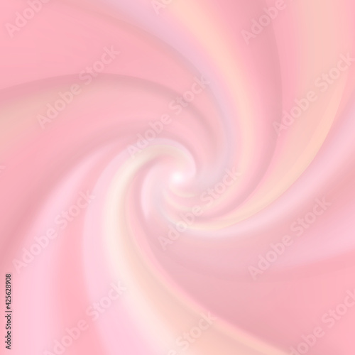 Pink tasty yogurt waves  realistic creamy strawberry vortex texture