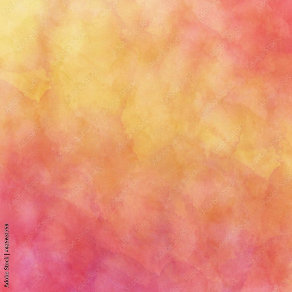 Watercolor abstract colorful background wallpaper