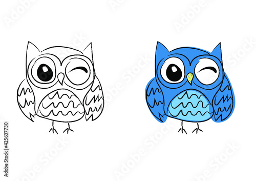 Cartoon Owl