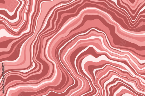 Abstract liquid background. Marble texture, natural stone, free spill of paint. Vector illustration.