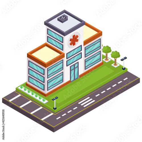 
Download this premium isometric icon of pharmacy 

