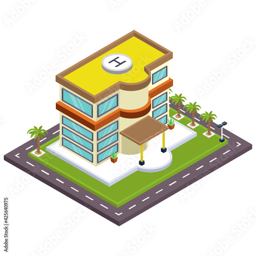 
Download this premium isometric icon of pharmacy 

