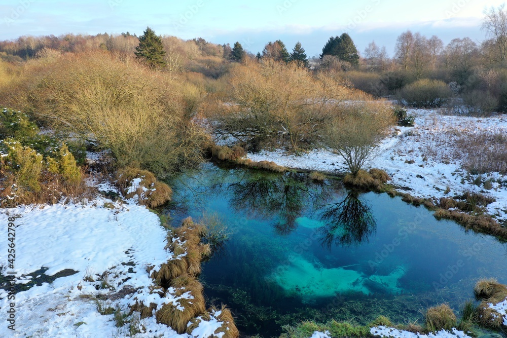 Blue Lake in Denmark Blakilde