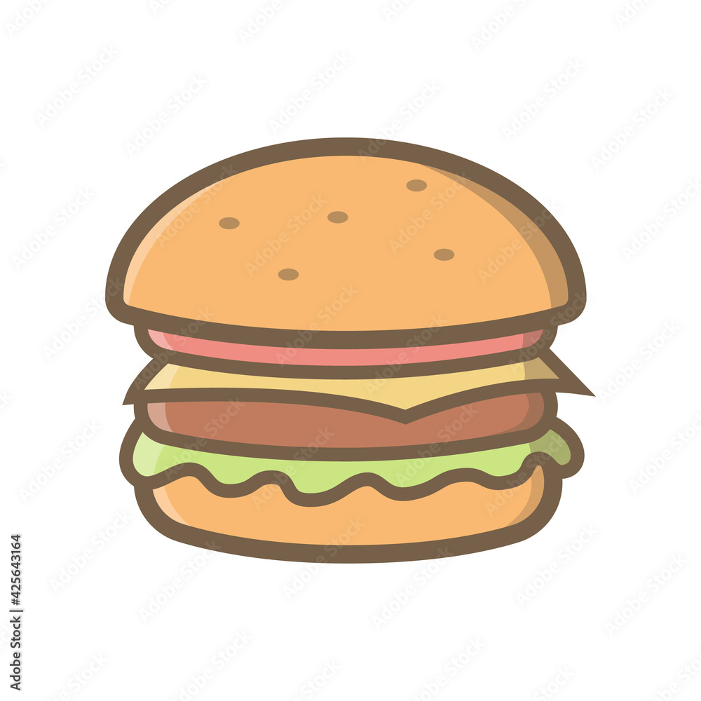 Hamburger icon illustration design vector. Hamburger Icon Hamburger icon illustration design vector. Hamburger Icon