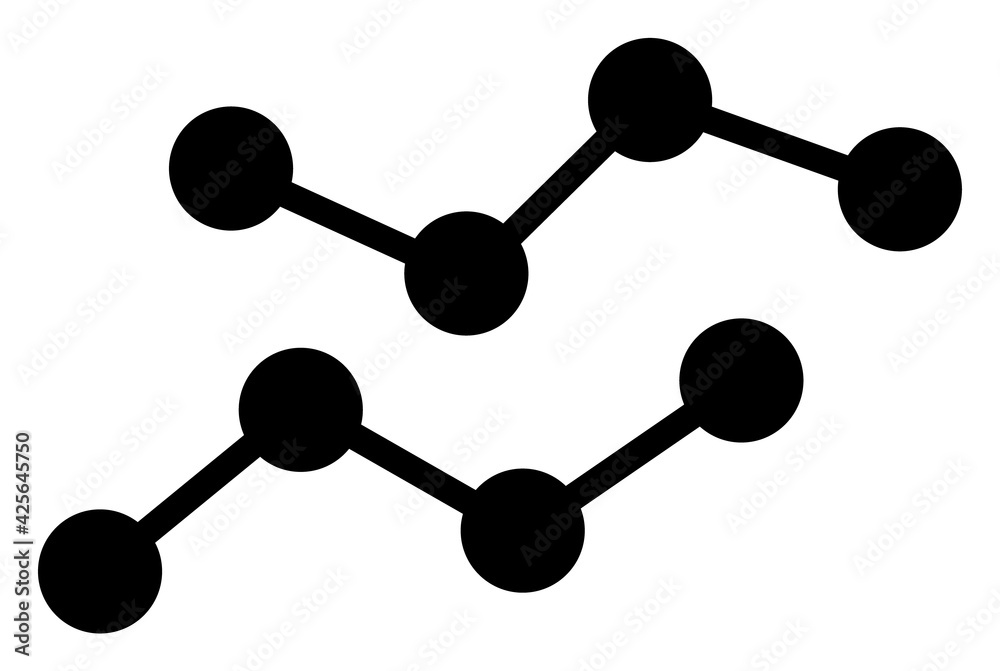 Charts icon with flat style. Isolated raster charts symbol on a white background. Charts icon with flat style. Isolated raster charts symbol on a white background.