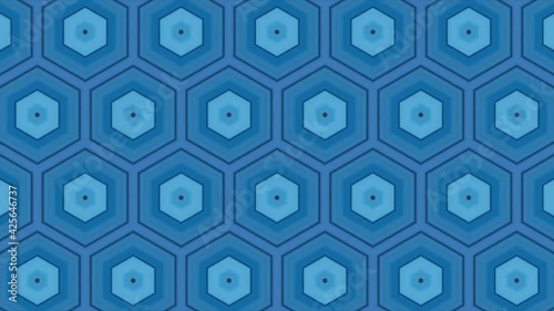 Abstract Motion Geometric Shapes Background