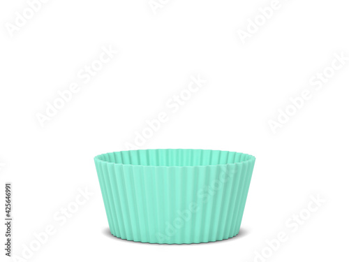 Blank cupcake silicon form