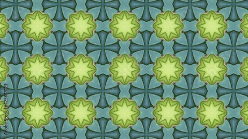 Abstract Motion Geometry Patterns Retro Style 