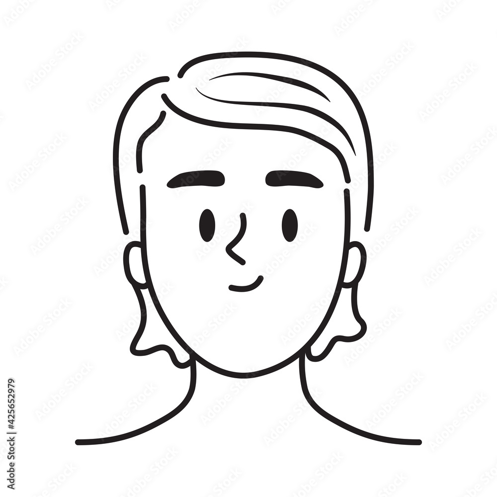 happy man doddle happy man doddle