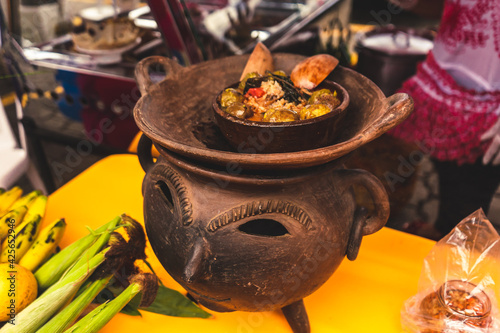 Traditional food from Nicaragua. 