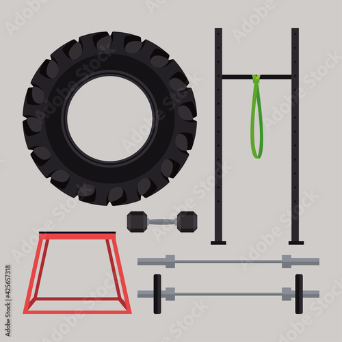 six crossfit icons