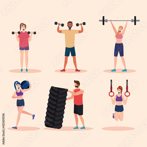 strong people crossfit