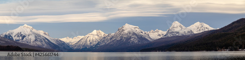Lake McDonald In Glacier National Park photo