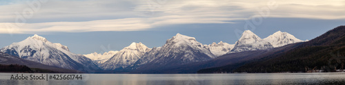 Lake McDonald In Glacier National Park