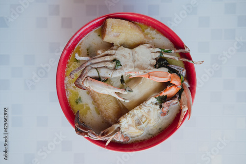 Sopa de cangrejo o jaiba
