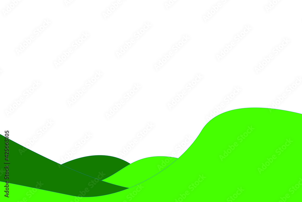 abstract background with leaves and curve abstract background with leaves and curve