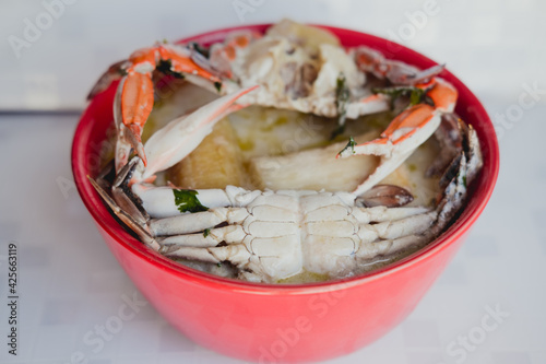 Sopa de cangrejo o jaiba