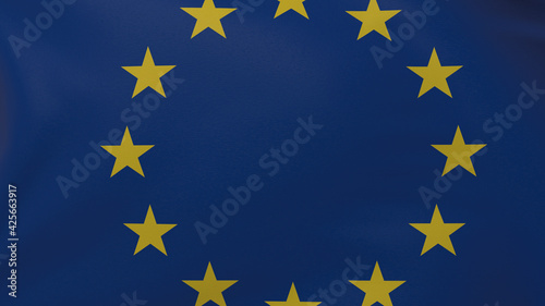 Europe EU flag texture