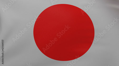 Japan flag texture