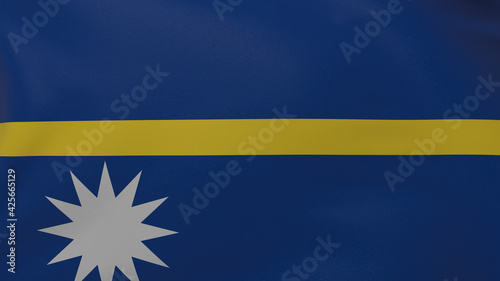 Nauru flag texture