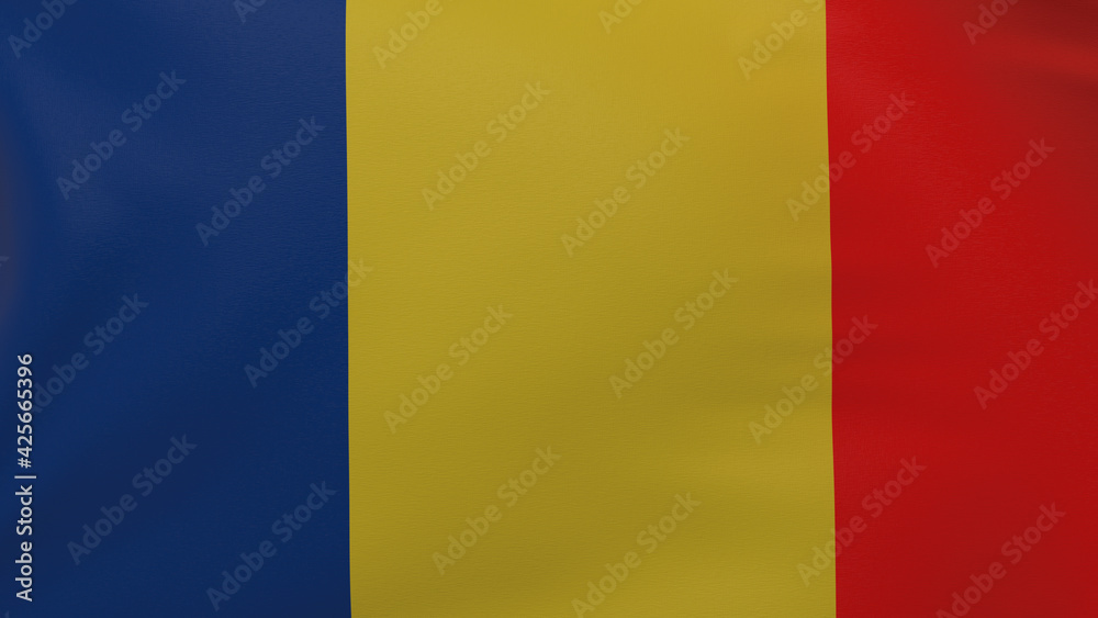 Obraz premium Romania flag texture