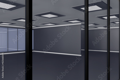 Abstract office wall.