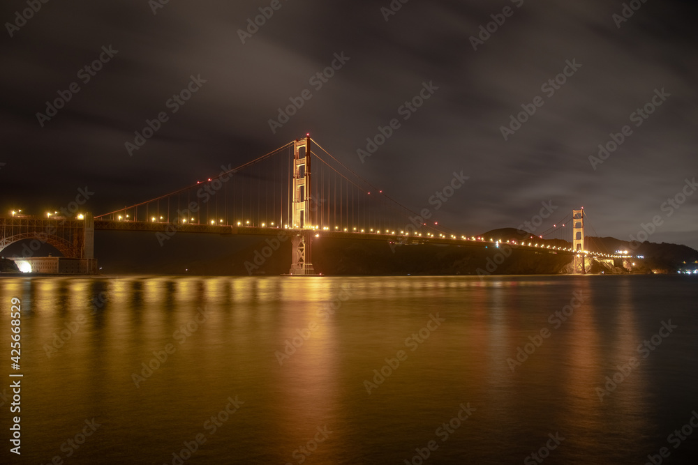Golden Gate Bridge In San francisco