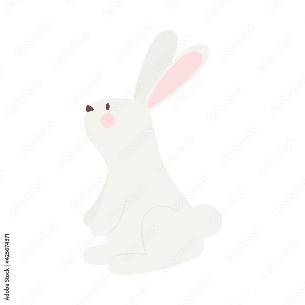 Obraz premium cute bunny design
