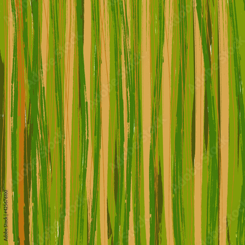 Vector textured brushstrokes and stripes hand-painted. blue, yellow, green, colors.