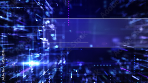 Digital Network Abstract Design TitleBaseG_4k_fixB
