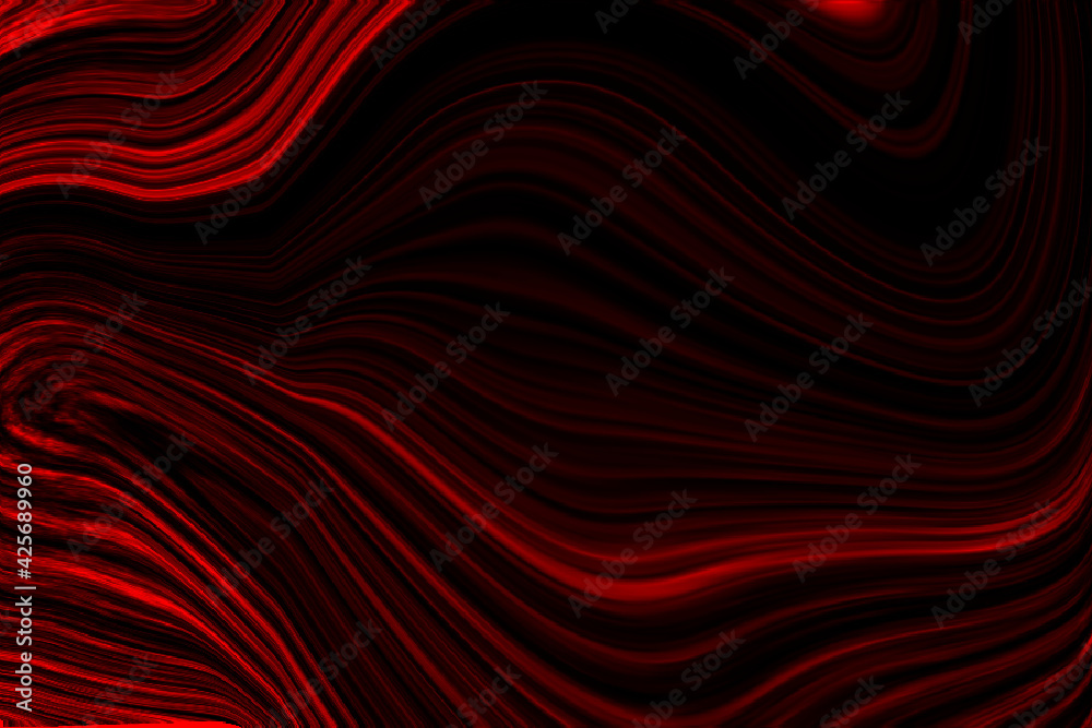 Red liquid marble vector background Red liquid marble vector background