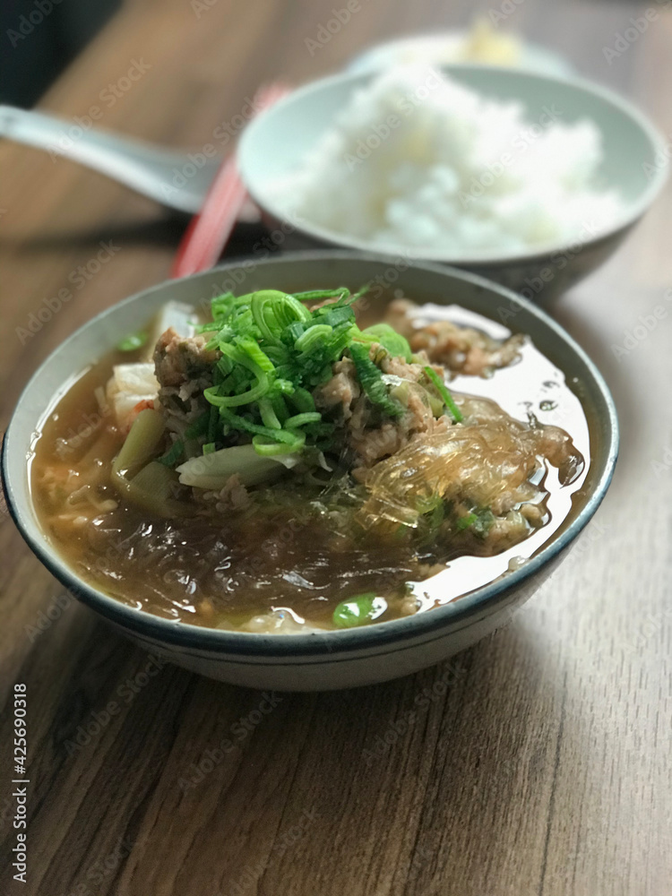 Starch Noodles Soup Starch Noodles Soup