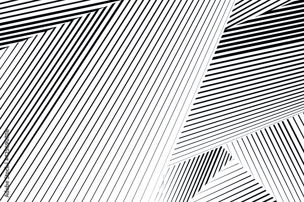 Abstract halftone lines background, vector modern design texture.