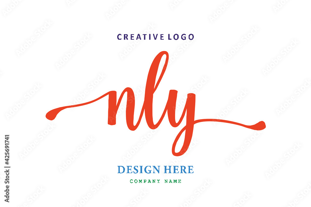 NLY lettering logo is simple, easy to understand and authoritative